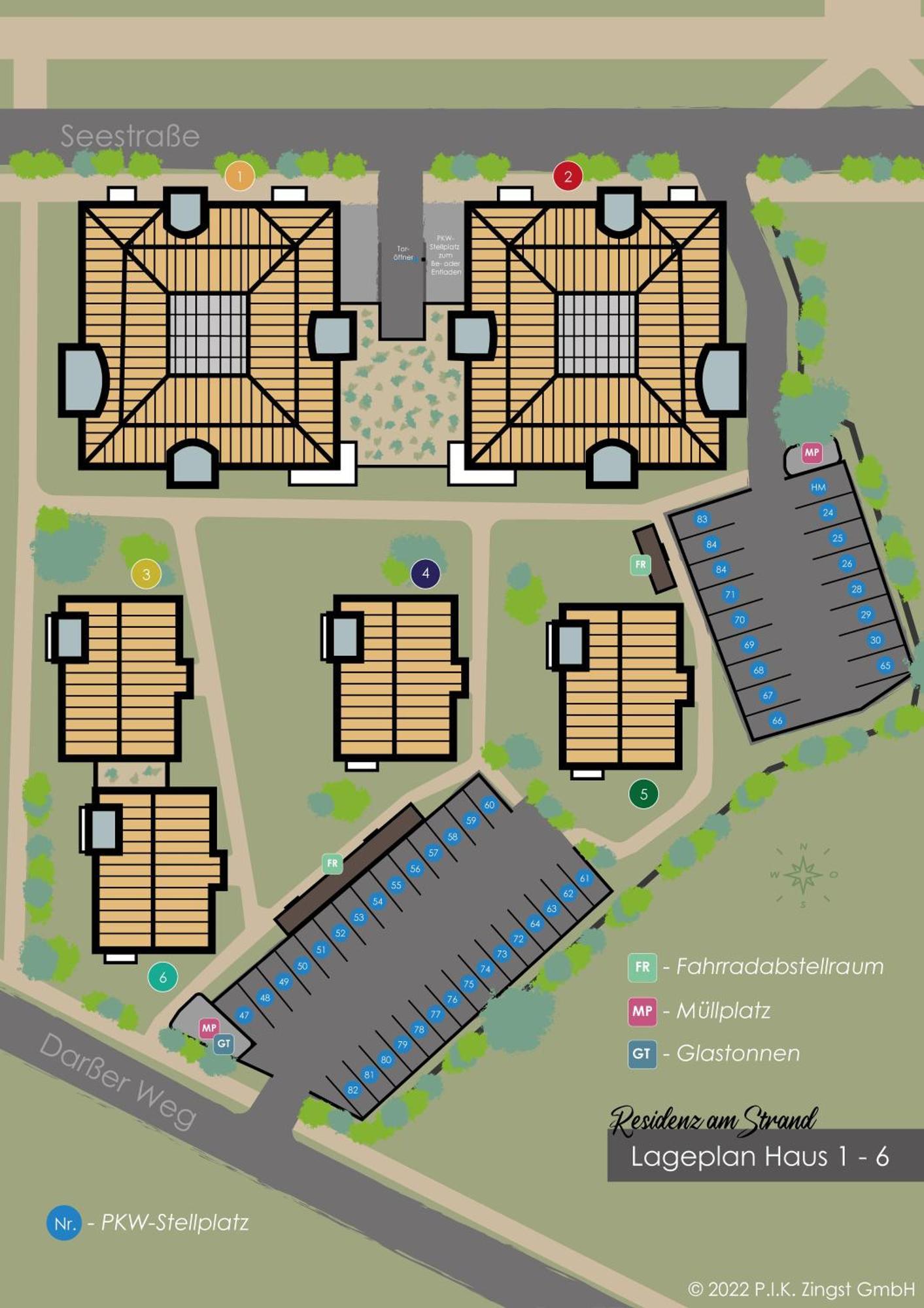 Residenz am Strand Wohnung 2-41 Ostseeheilbad Ostseeheilbad Zingst Exterior foto